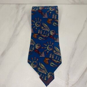 J. Garcia ‘Airbrush I’ Collection 5 100% silk necktie